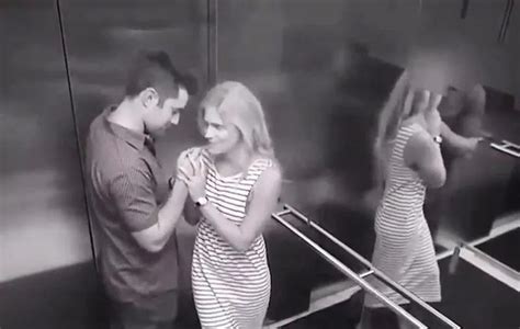 Awkward Moments Caught By Elevator Cameras Relatively Interesting
