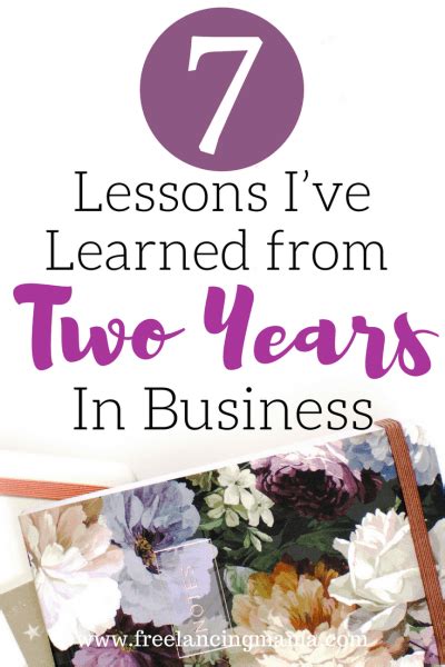 lessons ive learned   years  business