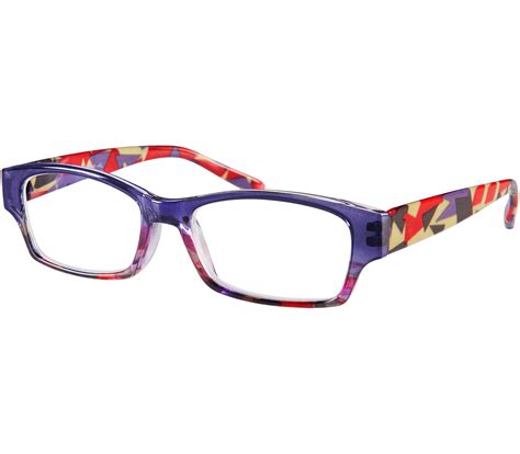 Mozaic Purple Reading Glasses Tiger Specs