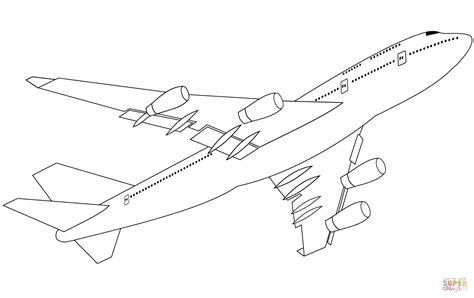 coloringpage boeing  coloring pagejpg sketch coloring page