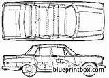 Zephyr 1963 Ford Blueprintbox Close sketch template