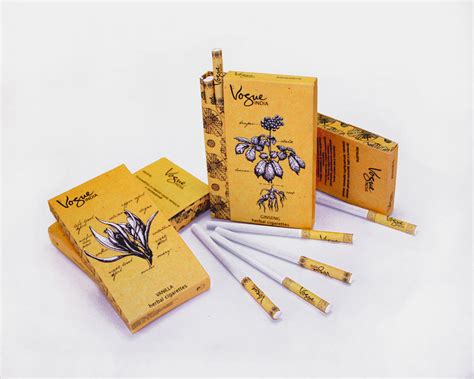 herbal cigarettes  behance