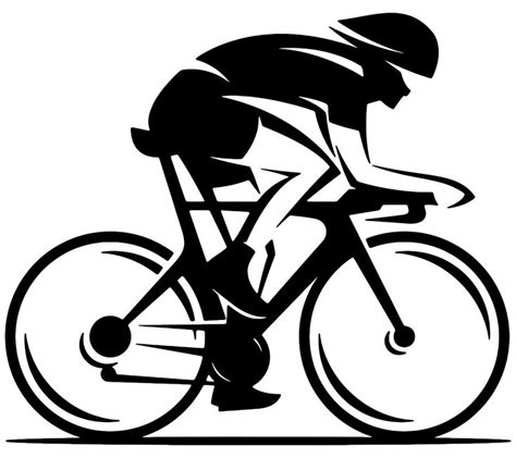 bicycle svg cycle cycling cyclist bike triathlon sports olympics race  speed design logosvg