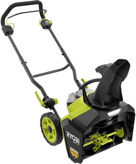 Review Ryobi 40v Hp Brushless 18in Single Stage Cordless Electric Snow