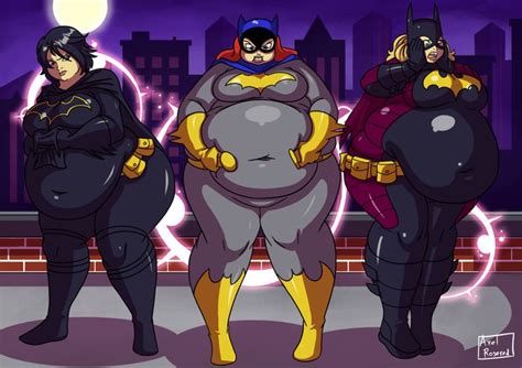 axel rosered being batgirl was hard enough out having deal the sudden chubby yummy