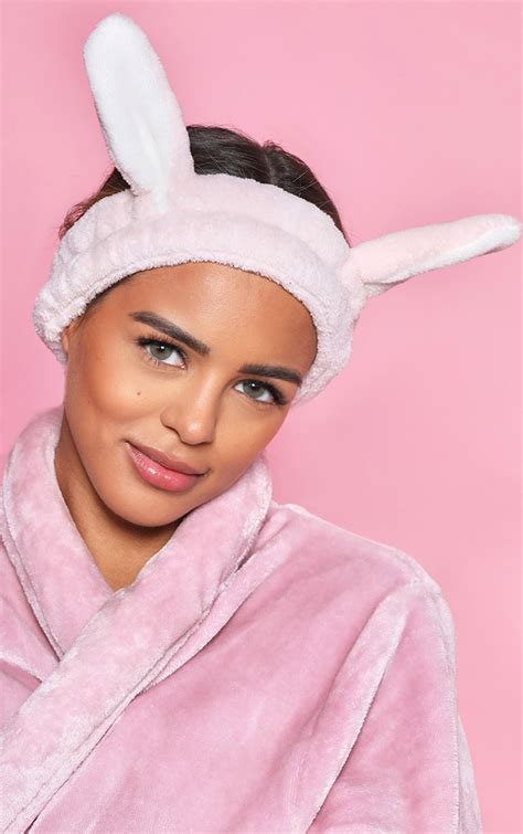 fluffy bunny makeup headband beauty prettylittlething