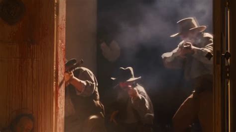 Django Unchained Gun Fight Scene Youtube