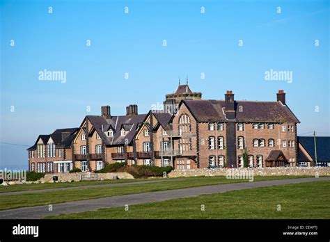 rest home rest bay porthcawl    converted  luxury flats stock photo alamy