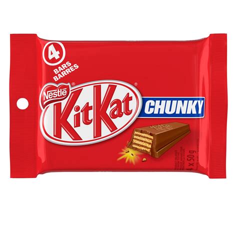 kit kat nestlÉ® kitkat® chunky milk chocolate bar walmart canada