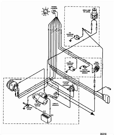 mercruiser   engine wiring