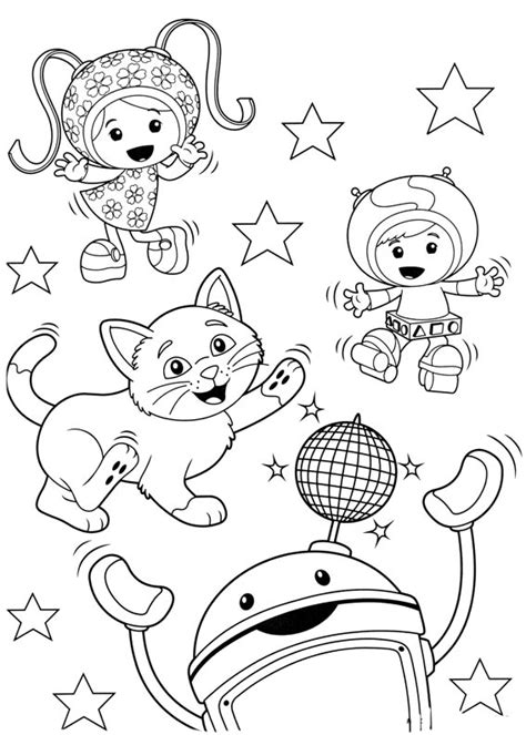 umizoomi coloring pages    print