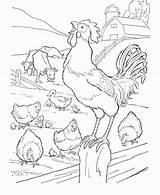 Coloring Farm Pages Printable sketch template