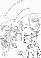 Miles Tomorrowland Coloring Pages Morgen Van Color Book Fun Kids Coloriage Print Books Coloring2print sketch template