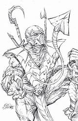Scorpion Mortal Kombat Pintar Desenhar Kitana Nood Combate Confira Skorpion Escolha Lápis sketch template