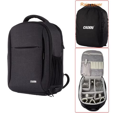 practical caden  rc drone travel camera backpack  dji mavic pro water resistant