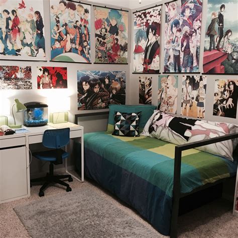 anime room animeroom otaku anime decoracion de habitaciones