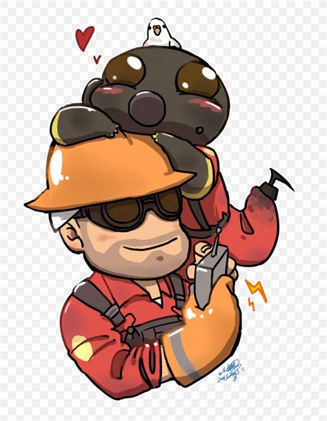 team fortress 2 video game remake drawing fan art png 758x1054px