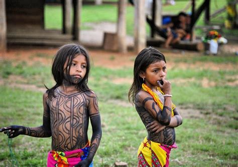 niñas emberá wounaan selva del darién panamá