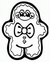 Gingerbread Coloring Pages Baby Man Cute Library Clipart Popular sketch template