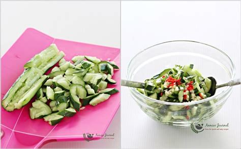 smashed cucumber salad 拍黄瓜沙拉 anncoo journal