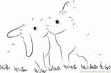 Rabbit Dots Connect Dot Kids Online Worksheet Animals Pdf Report Print Color sketch template