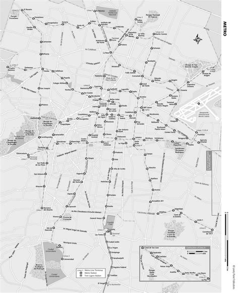 mexico city metro map