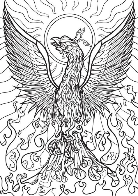 phoenix stock vector image