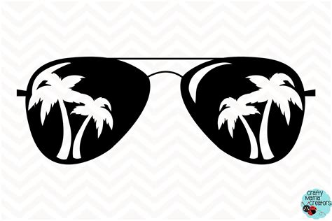 palm tree sunglasses svg summer silhouette svg png eps 586217