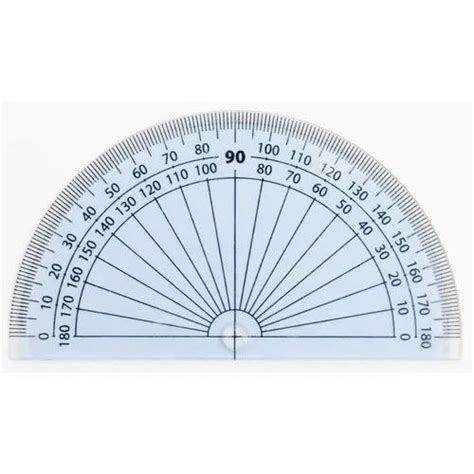 geometry degree protector  rs piece metal protractor  kolkata