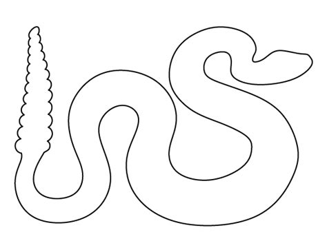 rattlesnake pattern  crafts  stencils