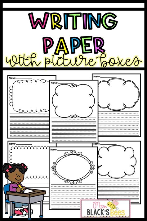 writing paper  perfect   kindergarten