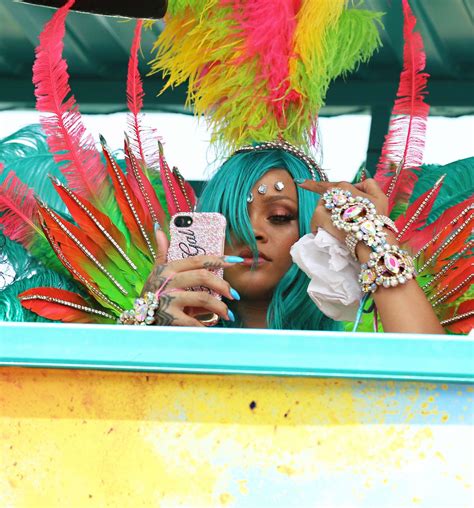 Rihanna At A Carnival In Barbados 13 Gotceleb