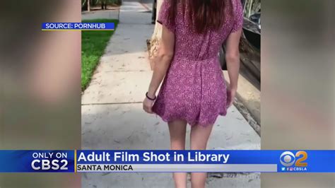 adult film shot at santa monica public library during