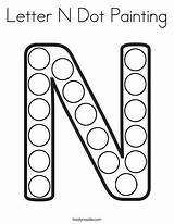 Letter Dot Coloring Worksheet Painting Preschool Letters Noodle Print Pages Alphabet Color Twisty Colouring Toddler Craft Find Twistynoodle Noah Activities sketch template