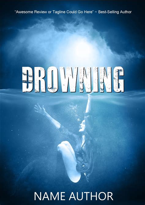 drowning  book cover designer