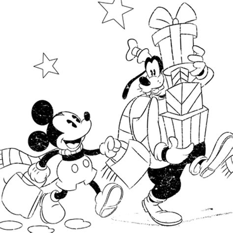easy disney christmas coloring pages  preschoolers ps