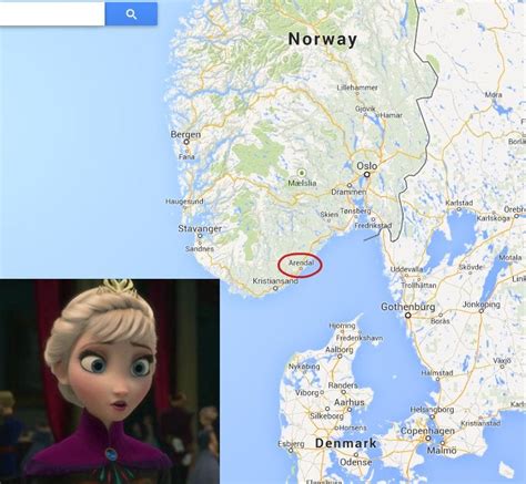 norway  google maps   noticed  rfrozen