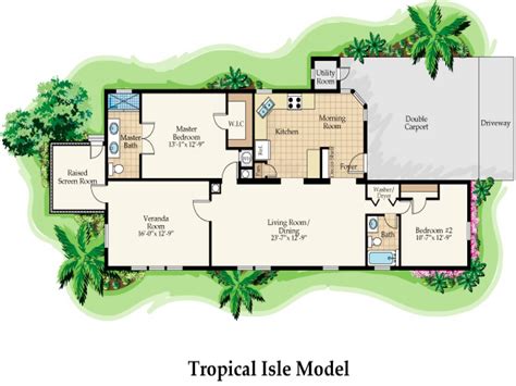 top ideas  tropical modern house plan design