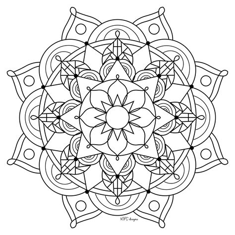 adult mandala coloring pages sketch coloring page
