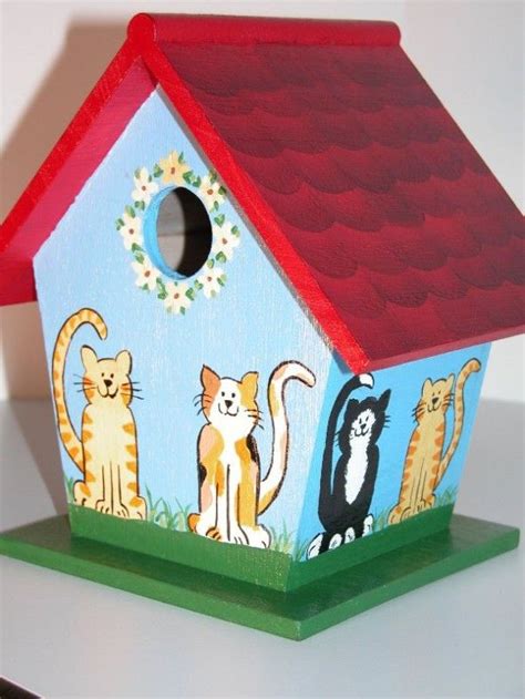 cat bird house bird house kits bird house bird houses painted