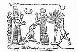 Mesopotamia Civilization Sumerian sketch template