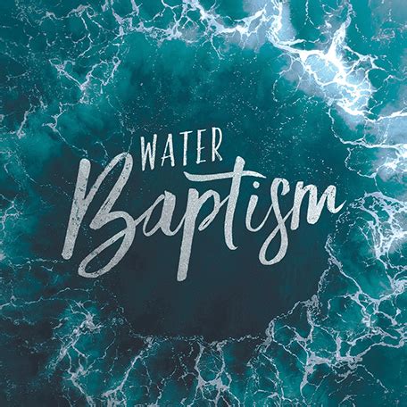 water baptism walking  faith