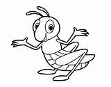 Grasshopper Coloring Drawing Pages Outline Infant Kids Grass Color Colorear Ant Coloringcrew Getcolorings Printable Insects Getdrawings Paintingvalley sketch template