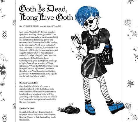 goth is dead long live goth interactive feature