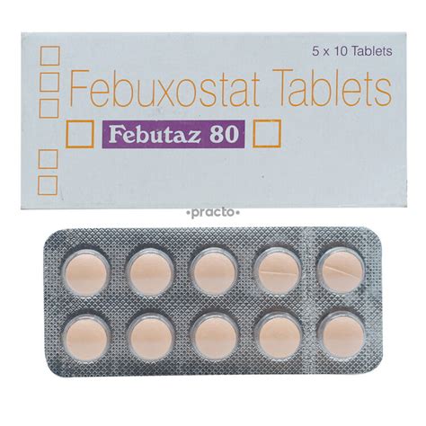 febutaz  mg tablet  dosage side effects price composition practo