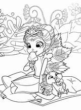 Enchantimals Coloring Pages Printable Youloveit sketch template