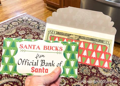 printable money card holder