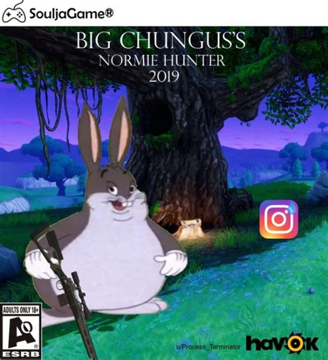 30 Hilarious Big Chungus Memes Big Fat Bugs Bunny Is