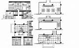 Lobby Plan Apartment Cad Drawing Floor Layout Residential Cadbull Ceiling Detail Description sketch template