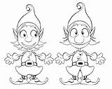 Coloring Pages Christmas Elf Kids Sheets Endless Activity Entertainment Holiday Printable Choose Board sketch template